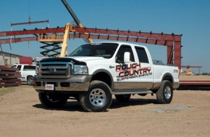 Ford F-250 Super Duty Suspension Lift Kit - Front + Rear - Rough Country - 3 Inch Lift Kit + N3 Shocks - '11-'16